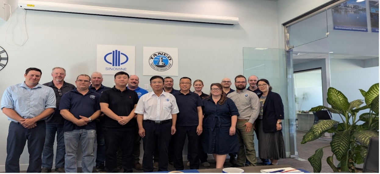 乐天使资源集团董事长王平卫到加拿大 TANCO矿山检查调研